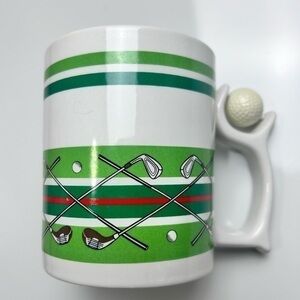 SPINNERS TALUS CORP. Vtg 1995 10 OZ. Golf‎ Novelty Cup